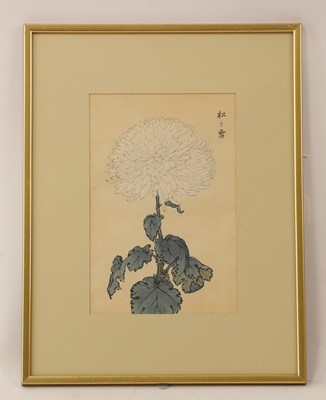 Lot 437 - A group of nine Japanese woodblock prints
