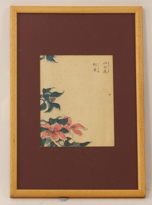 Lot 437 - A group of nine Japanese woodblock prints