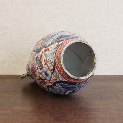 Lot 188 - A Chinese clobbered vase