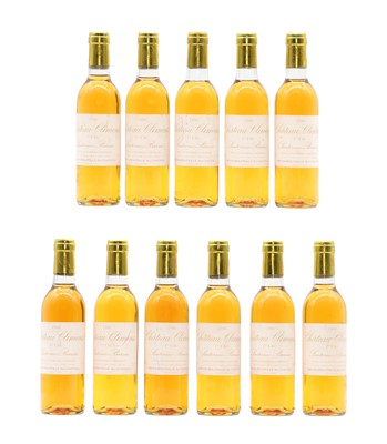 Lot 194 - Chateau Climens, Barsac, 1986 (11 half bottles)