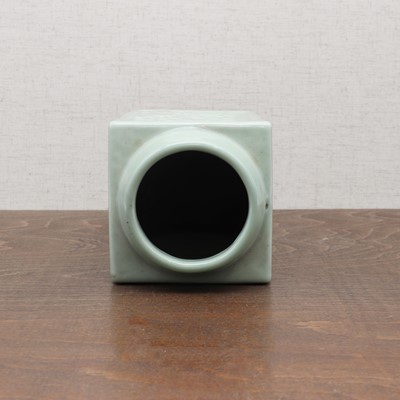 Lot 127 - A Chinese celadon-glazed vase