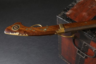 Lot 110 - A Japanese matchlock musket