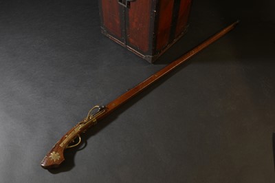 Lot 110 - A Japanese matchlock musket