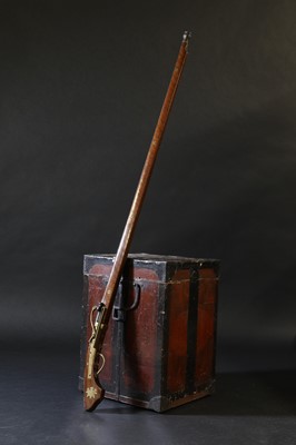 Lot 110 - A Japanese matchlock musket