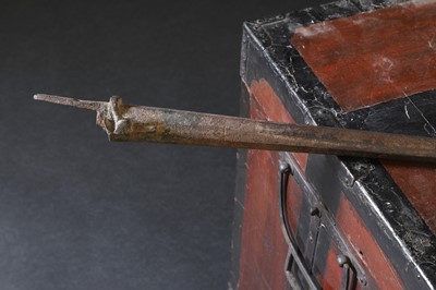Lot 206 - A Japanese matchlock barrel