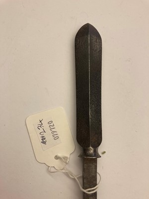 Lot 80 - A Japanese su yari blade