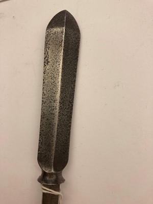 Lot 80 - A Japanese su yari blade