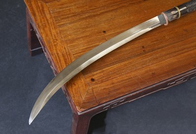 Lot 52 - A Japanese naginata