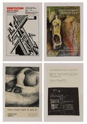 Lot 435 - Three exhibition posters