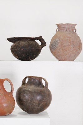 Lot 341 - A group of archaic and archaic-style pottery vessels