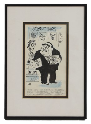 Lot 124 - A group of Robert Maxwell cartoons