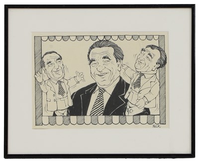 Lot 124 - A group of Robert Maxwell cartoons