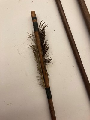Lot 94 - A collection of arrows and spears