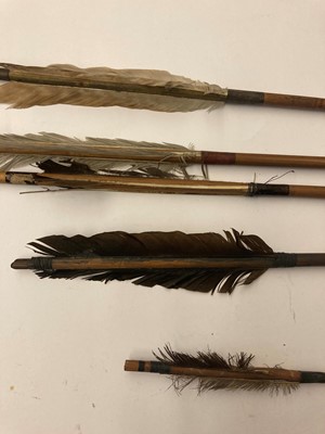 Lot 94 - A collection of arrows and spears