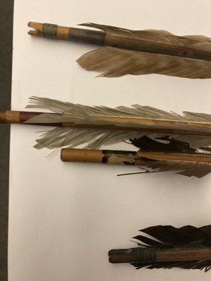 Lot 94 - A collection of arrows and spears