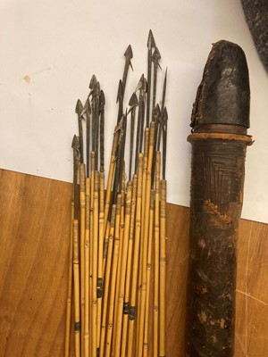 Lot 94 - A collection of arrows and spears