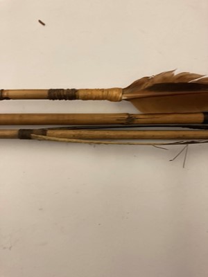 Lot 94 - A collection of arrows and spears