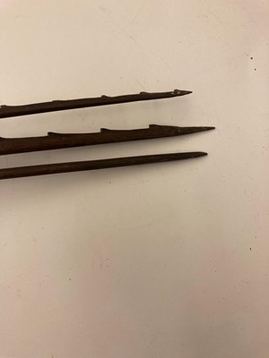 Lot 94 - A collection of arrows and spears