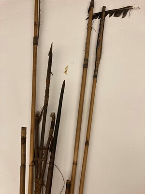 Lot 94 - A collection of arrows and spears