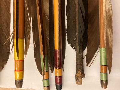 Lot 94 - A collection of arrows and spears