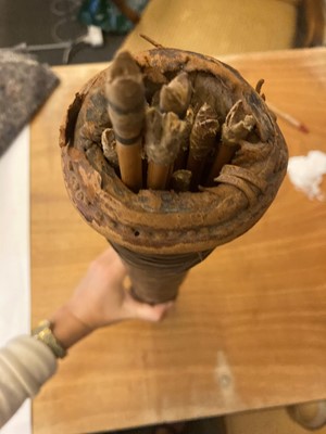 Lot 94 - A collection of arrows and spears
