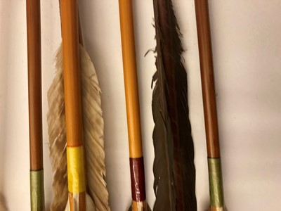 Lot 94 - A collection of arrows and spears