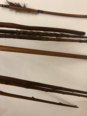 Lot 94 - A collection of arrows and spears