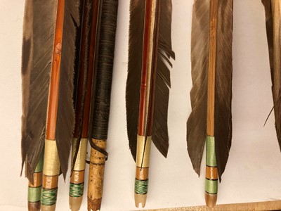 Lot 94 - A collection of arrows and spears