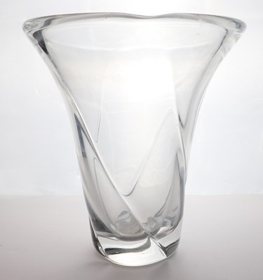 Lot 265A - A Daum clear glass vase