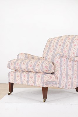 Lot 83 - A 'Bridgewater' armchair by Howard & Sons