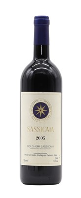 Lot 190 - Tenuta San Guido, Sassicaia, 2005 (1)