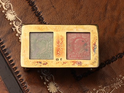 Lot 82 - A group of three stamp boxes