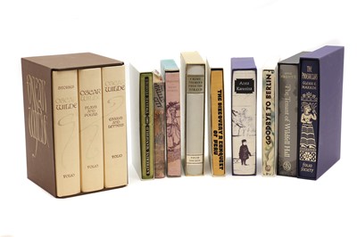 Lot 417 - A large collection of Folio Society books
