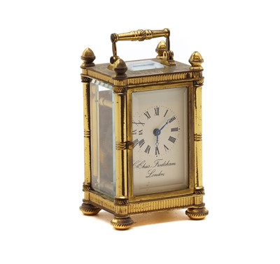 Lot 134 - A small Charles Frodsham carriage timepiece