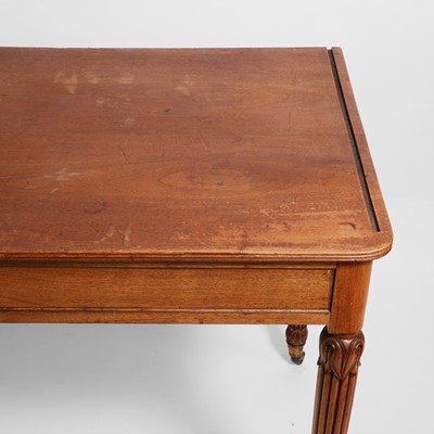 Lot 71 - A George IV walnut side table