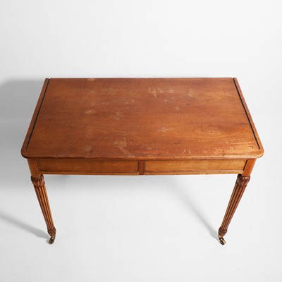 Lot 71 - A George IV walnut side table