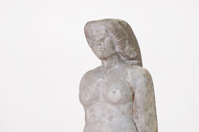 Lot 180A - A carved stone figure
