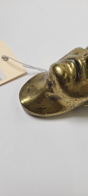Lot 167 - A bronze death mask of Napoleon Bonaparte
