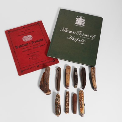 Lot 25 - A collection of ten penknives