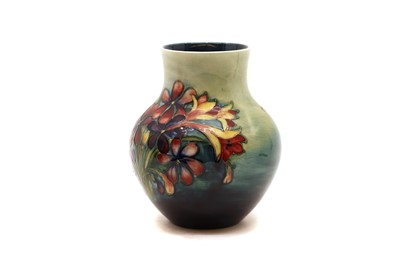 Lot 216 - A Moorcroft pottery 'Spring Flowers' vase