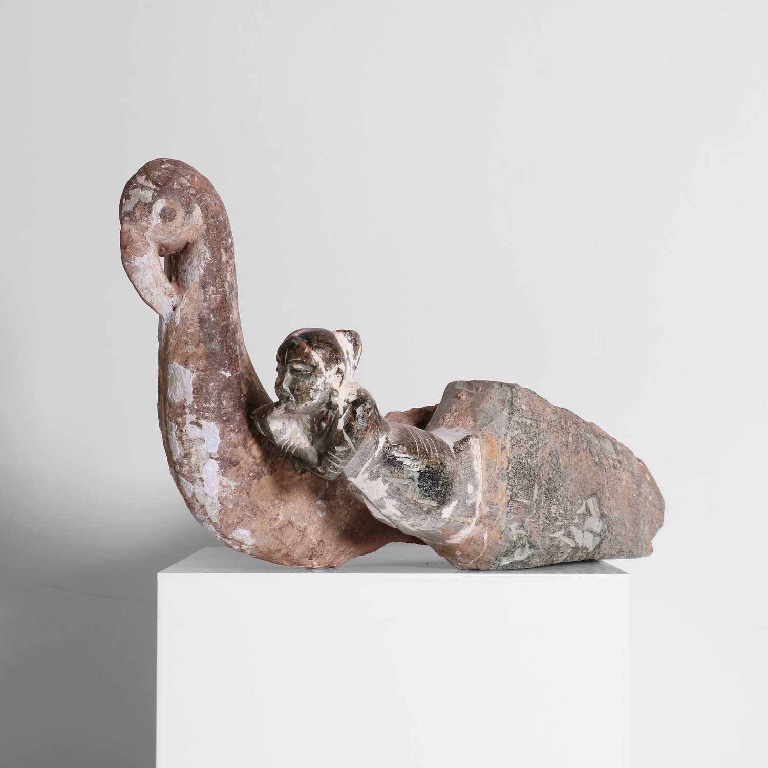 Lot 137 - Two carved stone turban hooks