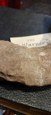 Lot 137 - Two carved stone turban hooks