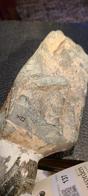 Lot 137 - Two carved stone turban hooks