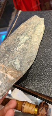 Lot 137 - Two carved stone turban hooks