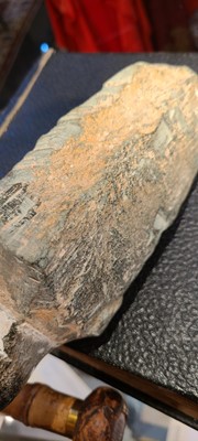 Lot 137 - Two carved stone turban hooks