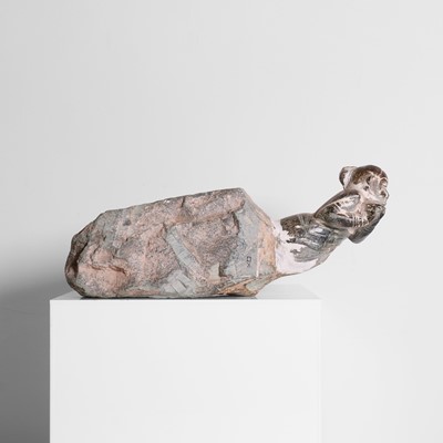 Lot 137 - Two carved stone turban hooks