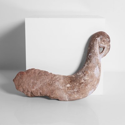 Lot 137 - Two carved stone turban hooks