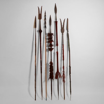 Lot 210 - A group of Naga spears