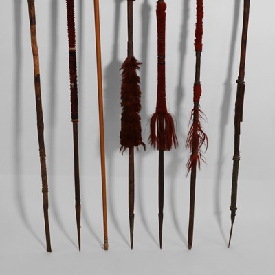 Lot 210 - A group of Naga spears