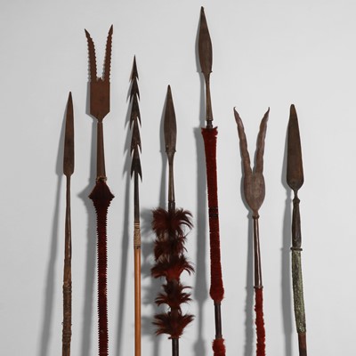 Lot 210 - A group of Naga spears